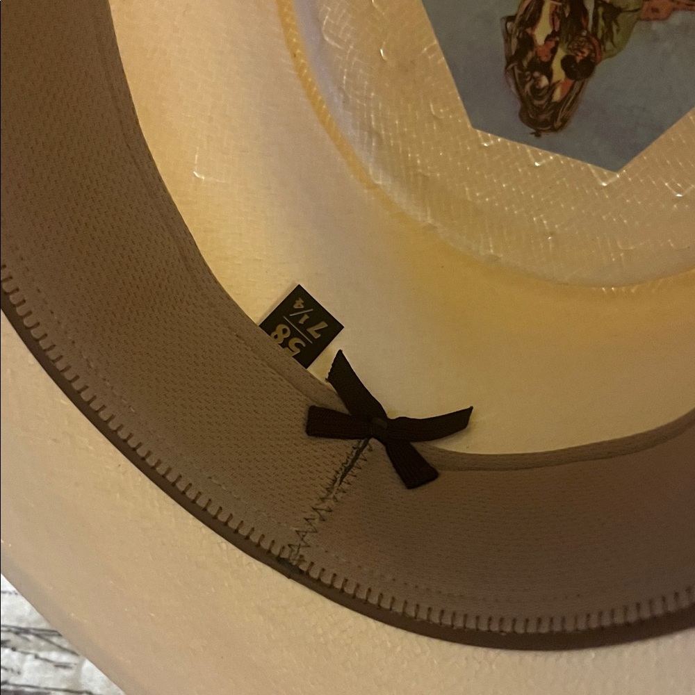 Stetson Gleeson straw sun hat - Picture 12 of 14